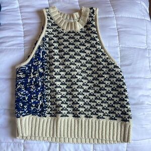 3.1 Phillip Lim Asymmetric High Neck Sweater Vest